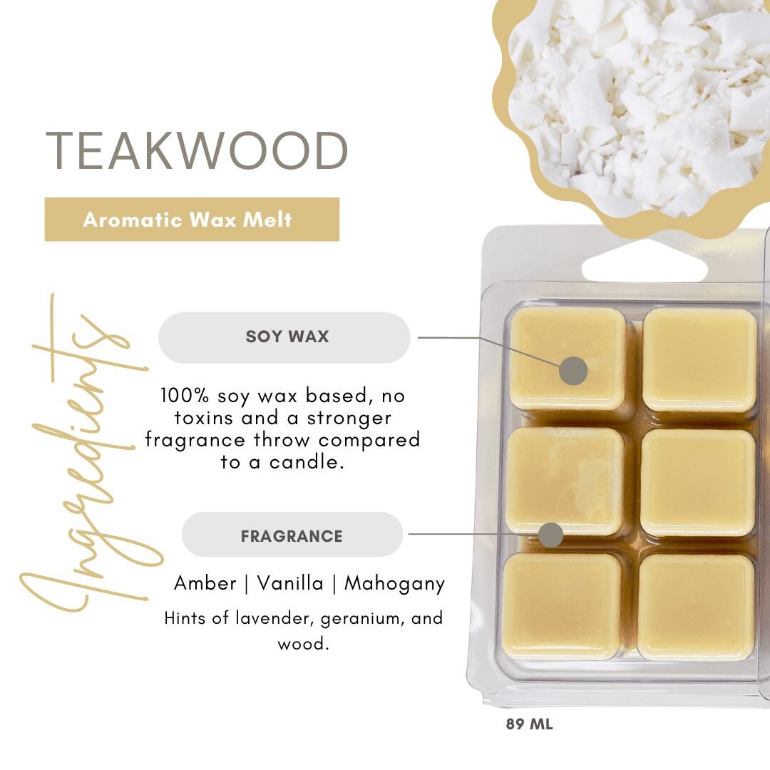 Teakwood Wax Melt - Image 2